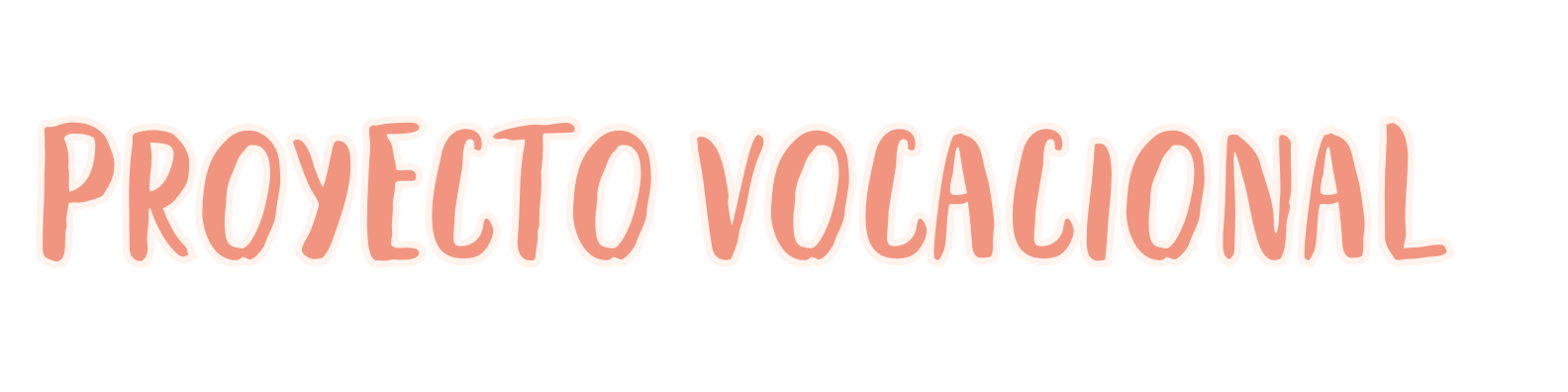 Proyecto vocacional